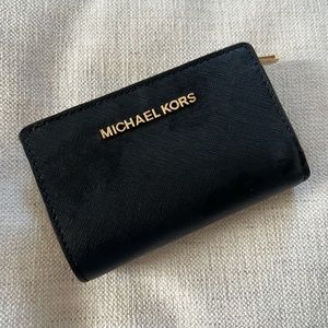 Michael Kors Black Bifold Wallet